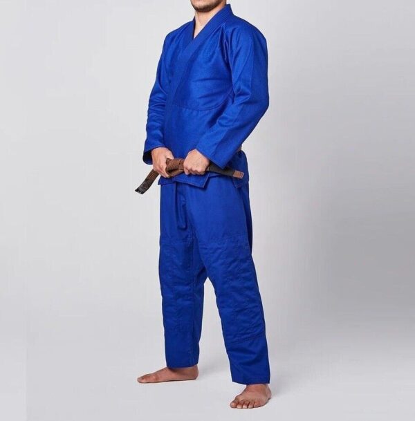 Martial Sports Premium Brazilian Jiu Jitsu Gi Uniform -Blue- Free Belt Free Ship