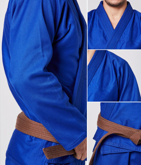 Martial Sports Premium Brazilian Jiu Jitsu Gi Uniform -Blue- Free Belt Free Ship