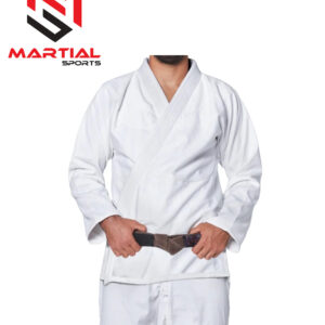 Martial Sports Premium Brazilian Jiu Jitsu Gi Uniform White Free Belt, Free Ship