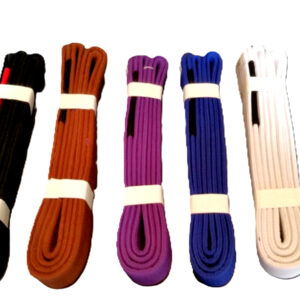 Martial Sports Brazilian Jiu Jitsu Belts 4.5 cm 100% Cotton Free Shipping