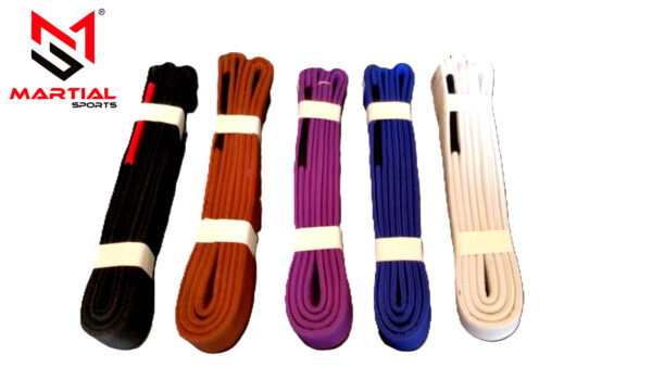 Martial Sports Brazilian Jiu Jitsu Belts 4.5 cm 100% Cotton Free Shipping