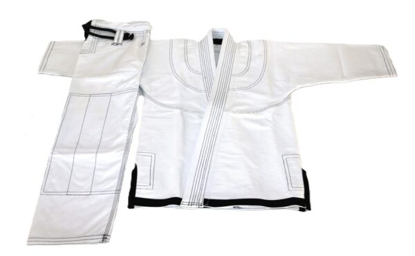 Martial Sports Premium Brazilian Jiu Jitsu Gi Uniform WheBlk Free Belt Free Ship