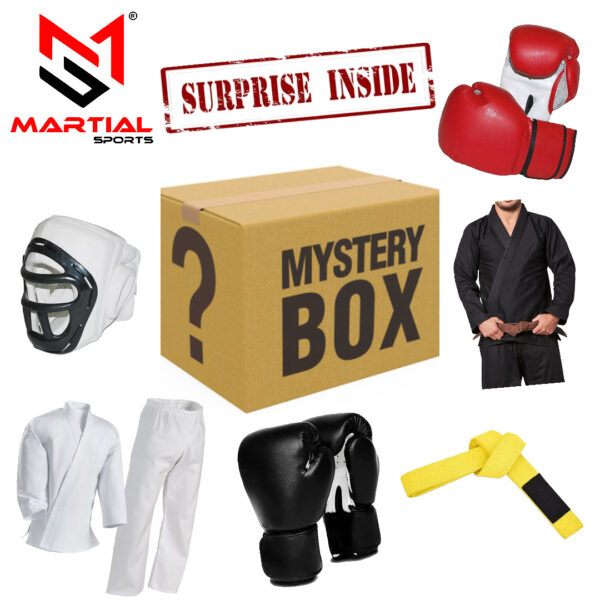 Martial Sports All New Martial Arts/Boxing/MMA Gear Mystery Box 3-7 Items