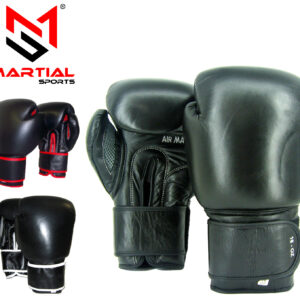 Martial Sports Air Maxx Palm Boxing Gloves in Genuine Leather Free Shipping