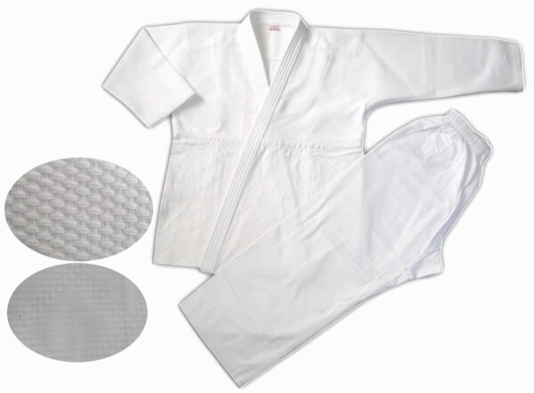 Martial Sports Premium Double Weave Judo Uniform - 700GSM -White- Free Shipping